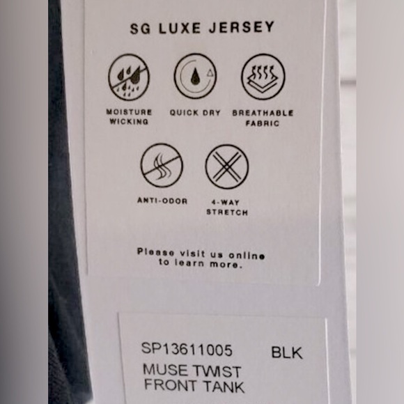 NWOT SG Twist Muse Crop Tank Top (Runs Small) - Picture 15 of 16